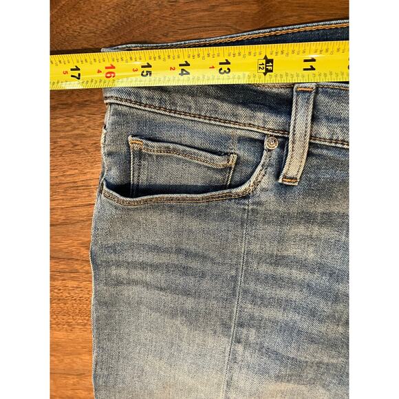 Hudson Jeans 31" Nico Cigarette Split Leg Boho Bohemian Rivet Women's Teen - Picture 6 of 8